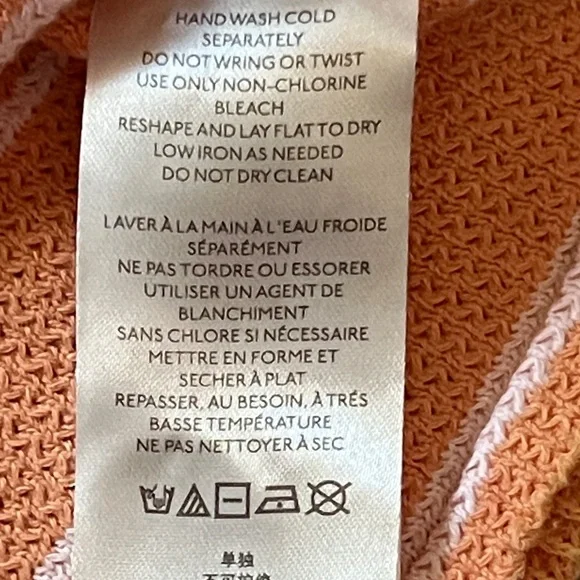 Free People Tuck It Baby Ringer Tee Terracotta/Raspberry Combo Extra Small - Picture 11 of 16